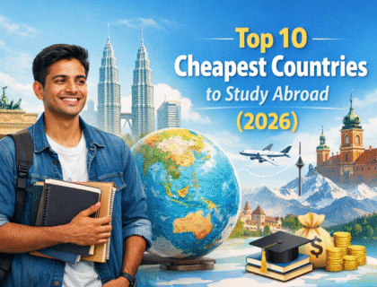 cheapest countries to study abroad for Indian students 2026
