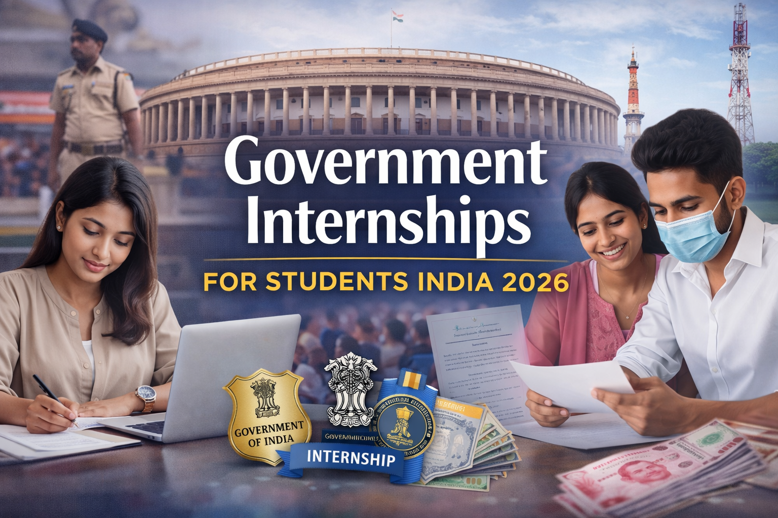 government internships for students India 2026 with stipend opportunities