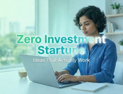 Zero investment startup ideas that actually work for students and beginners with no money business opportunities