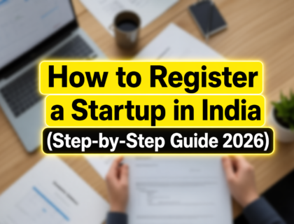 Register Startup India | OneGrasp