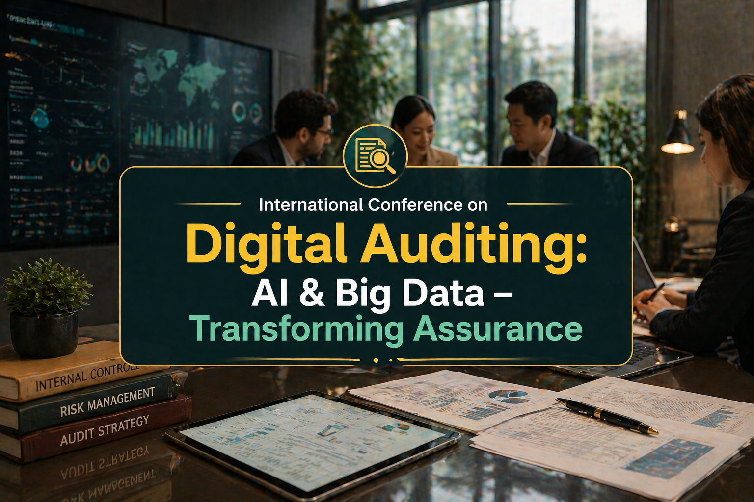 digital auditing conference AI big data assurance