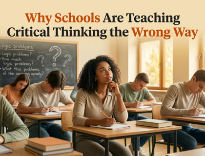 critical thinking schools wrong concept showing students memorizing vs thinking
