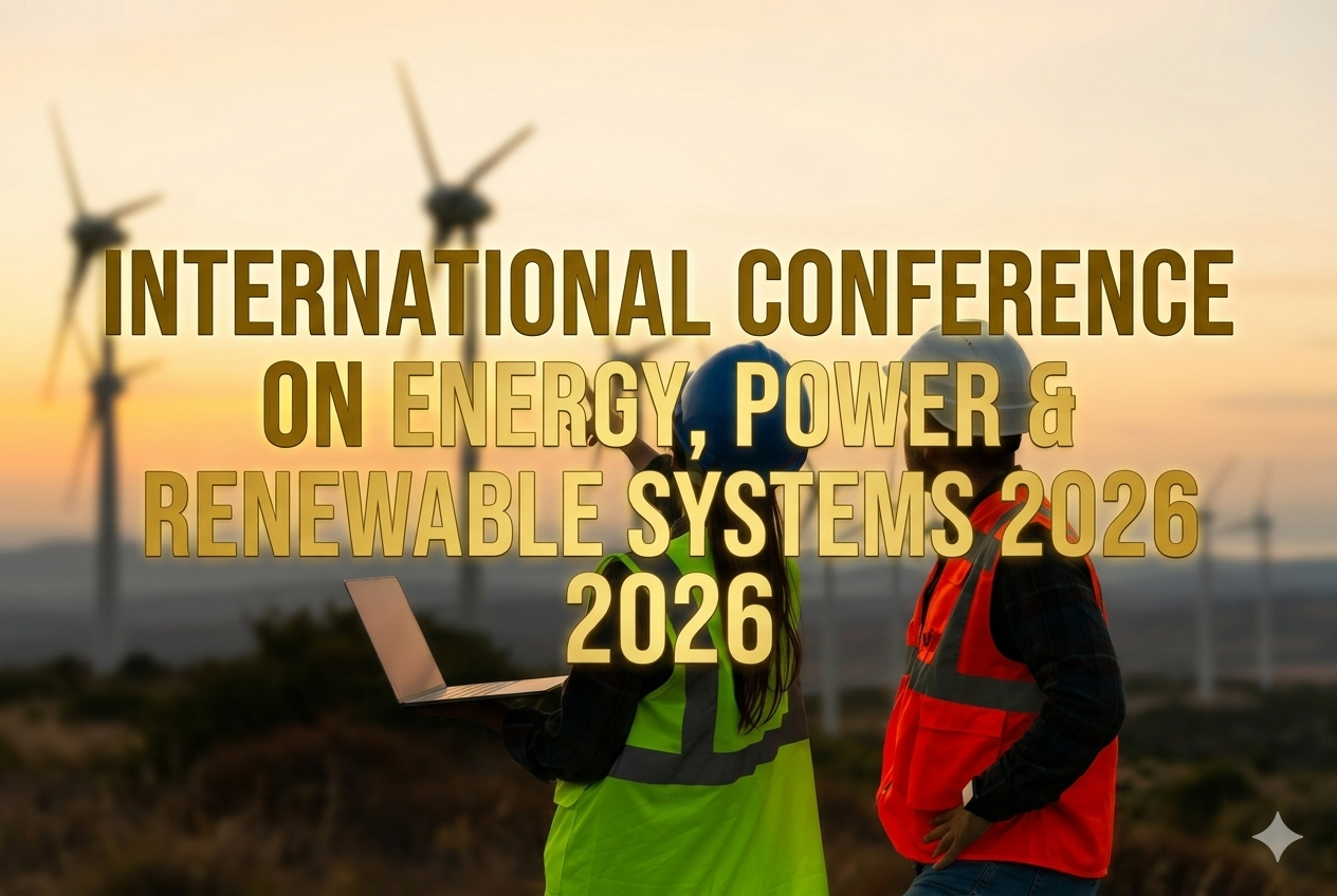 Energy Power Renewable Systems Conference 2026 virtual conference banner