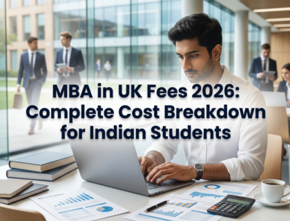 MBA in UK Fees 2026: Complete Cost Breakdown for Indian Students