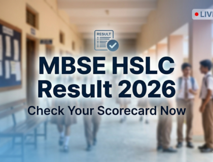 MBSE HSLC Result 2026 scorecard and result checking page