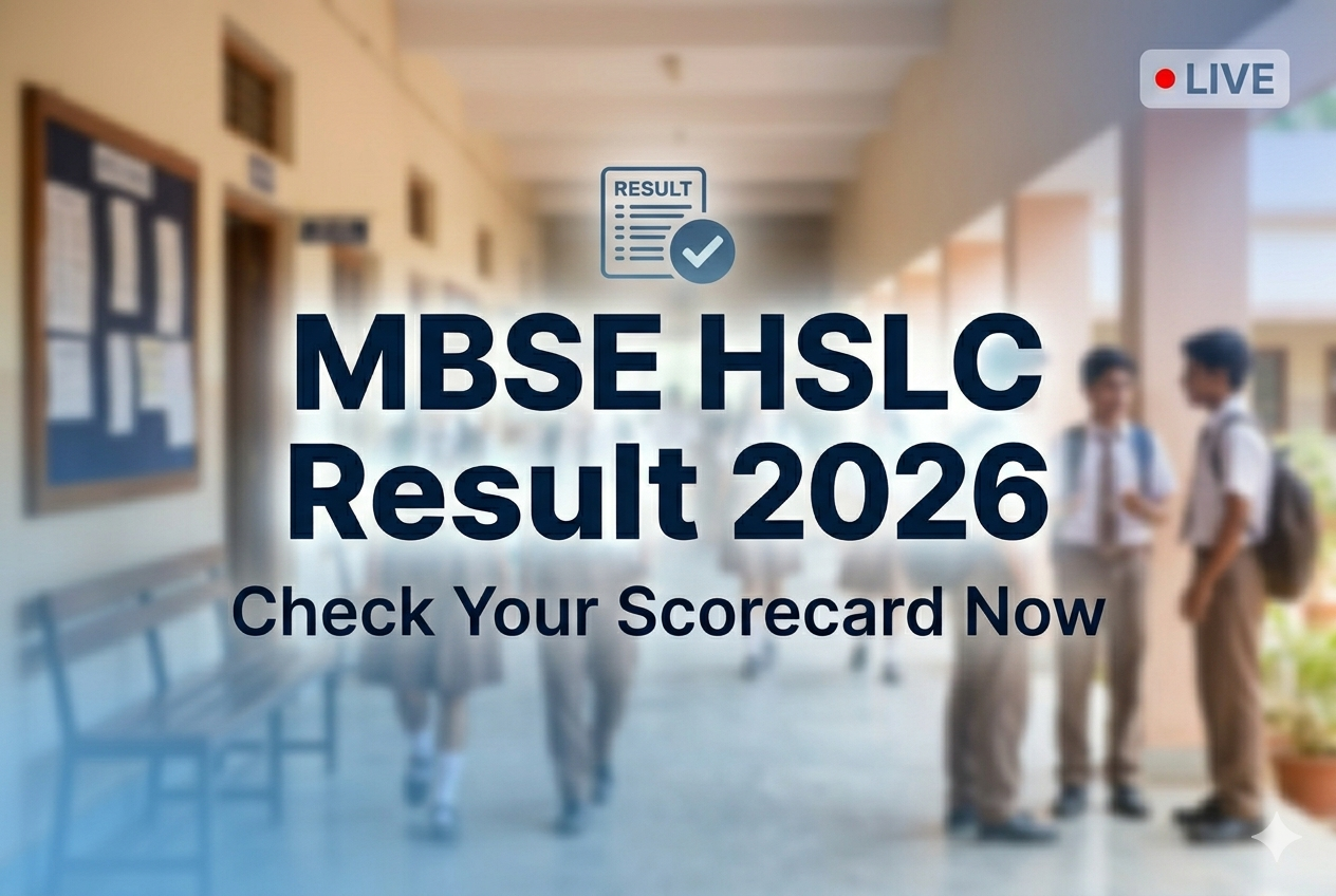 MBSE HSLC Result 2026 scorecard and result checking page