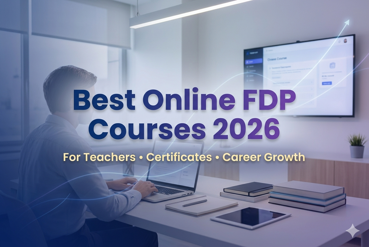 Best online FDP courses for teachers in 2026 with certificates for faculty development and career growth