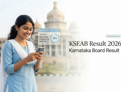 kseab result 2026 Karnataka board result