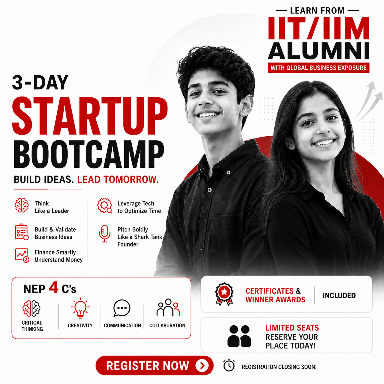 Students at OneGrasp Startup Bootcamp