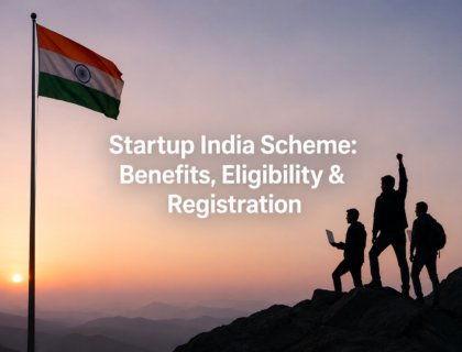 Startup India Scheme | OneGrasp
