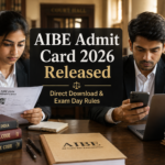 AIBE Admit Card 2026 Released — Direct Download & Exam Day Rules ChatGPT Image May 22, 2026, 09_32_33 AM