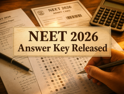 NEET 2026 Answer Key expected release update for medical aspirants