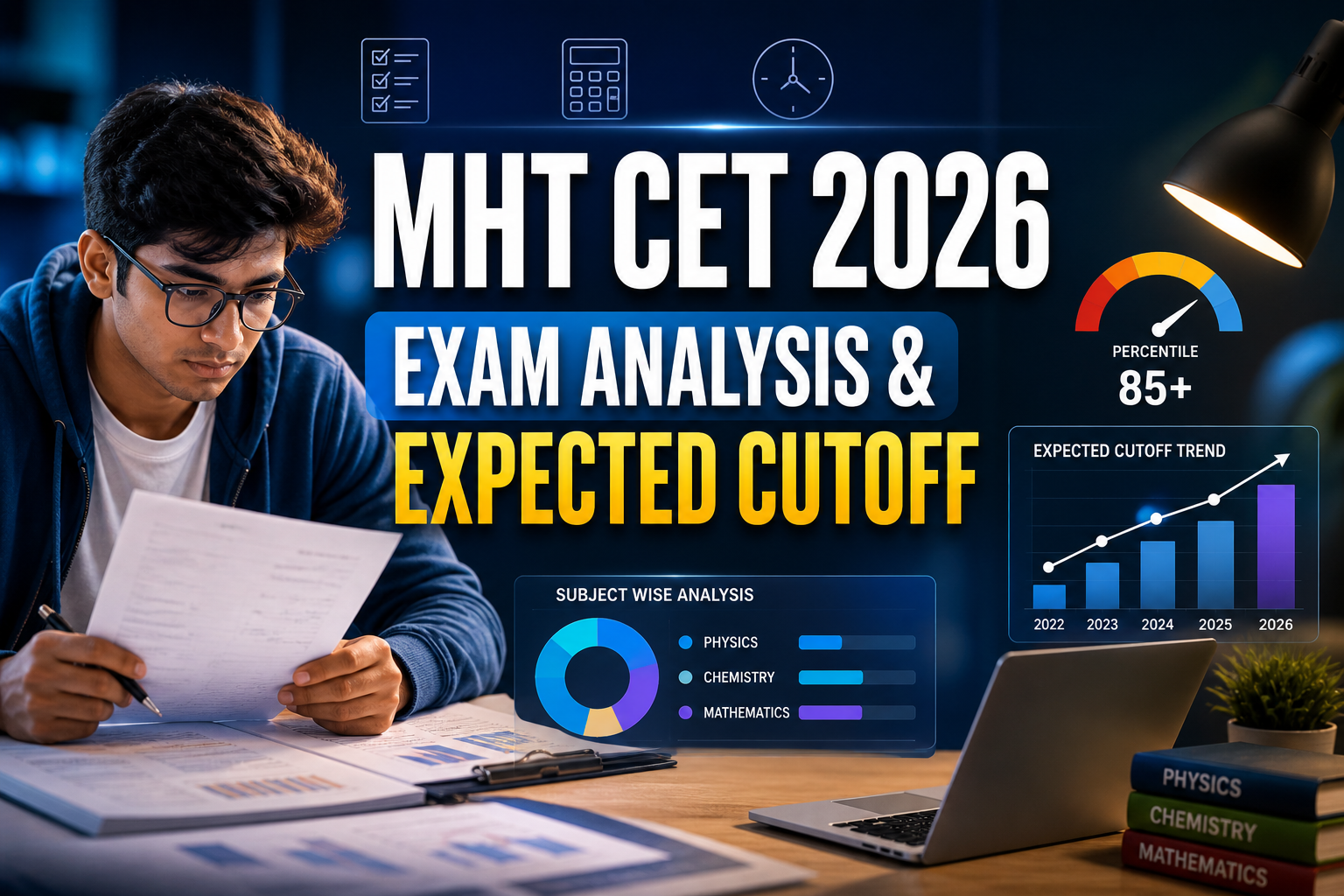MHT CET 2026 exam analysis expected cutoff