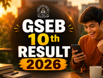 GSEB 10th result 2026 students checking marks online