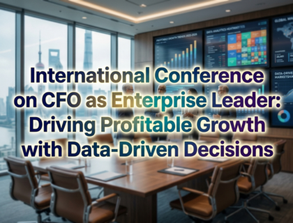 CFO as Enterprise Leader Conference 2026 on data driven financial leadership and business strategy