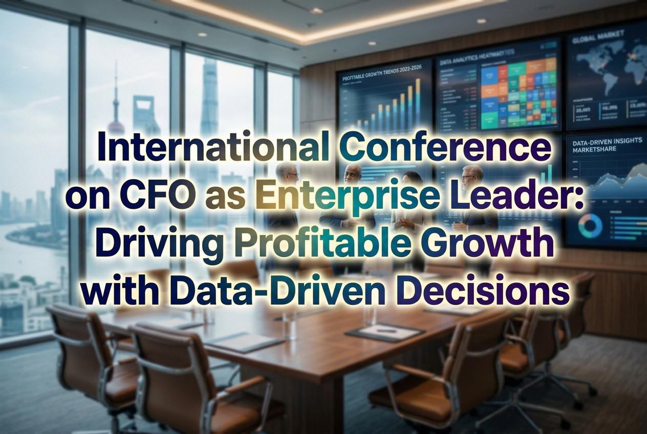 CFO as Enterprise Leader Conference 2026 on data driven financial leadership and business strategy