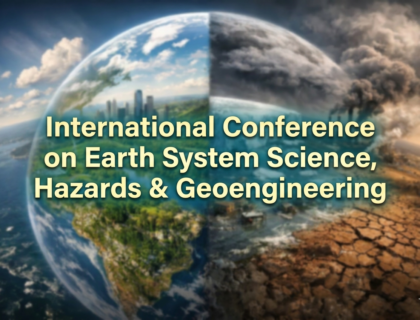 Earth System Science Conference 2026 exploring climate change, geoengineering, natural hazards, and Earth system modeling research