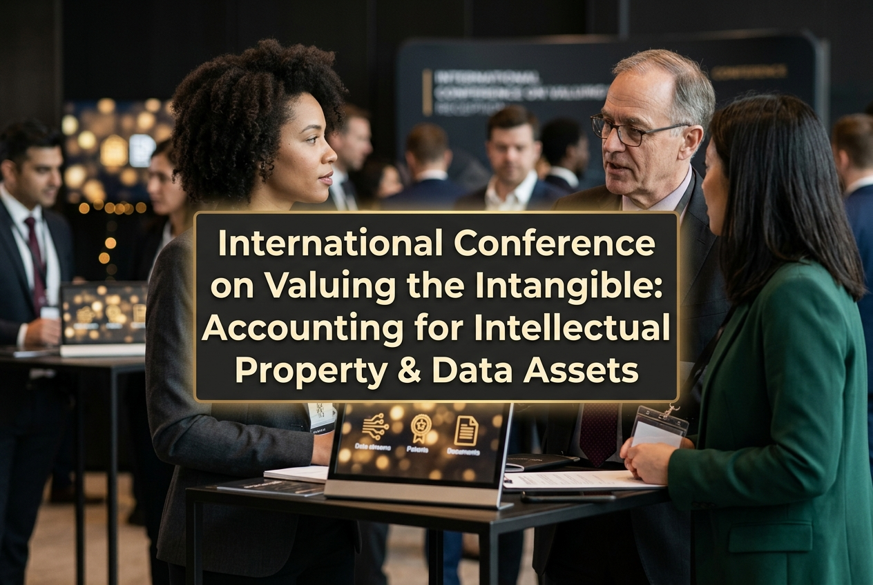 Valuing the Intangible Conference 2026 on intellectual property valuation, data assets accounting, and digital economy financial reporting systems