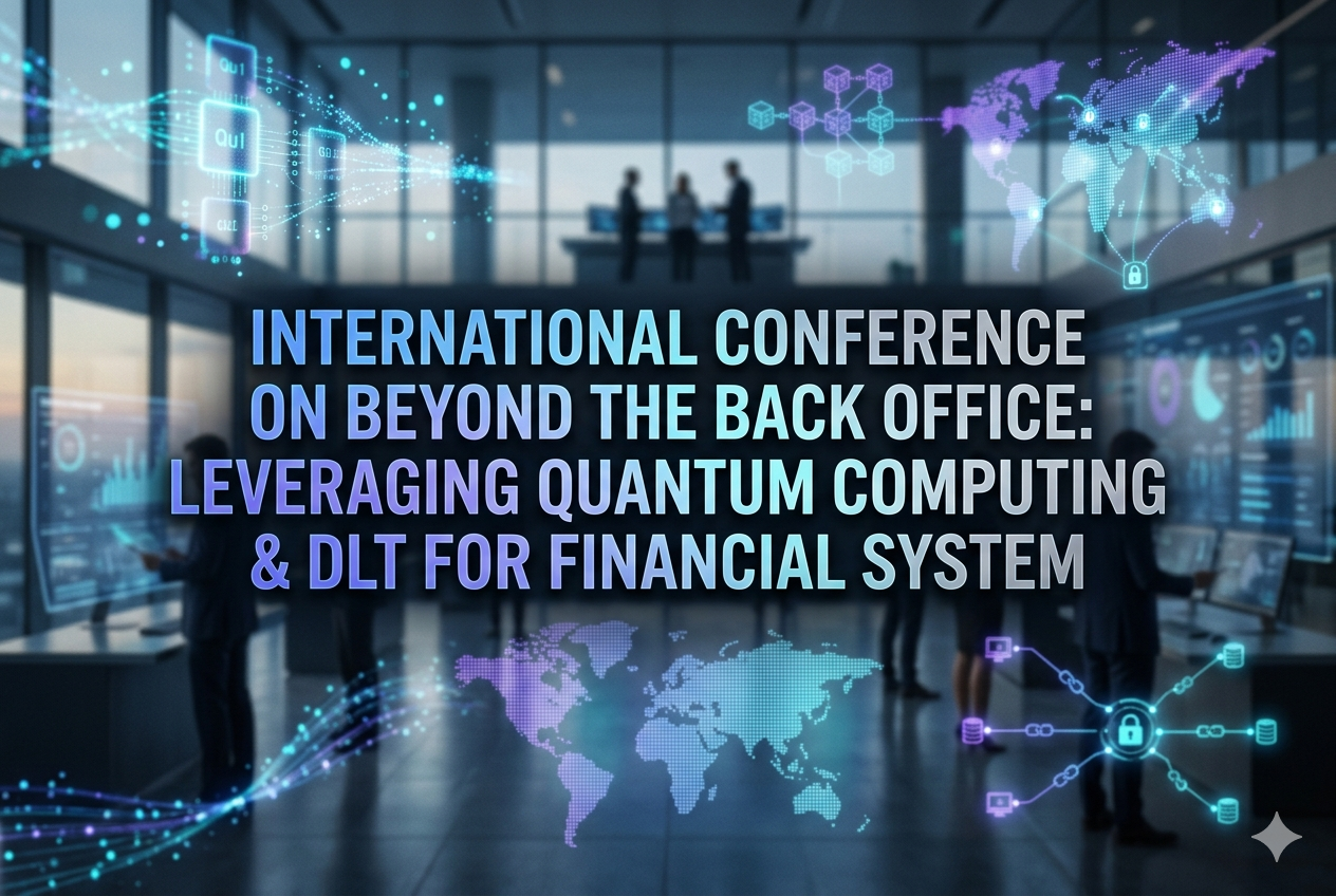 Beyond the Back Office Conference 2026 on quantum computing and blockchain financial systems