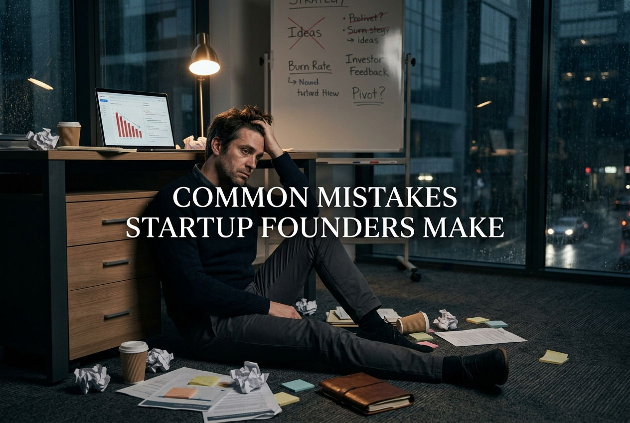 startup founder mistakes | OneGrasp