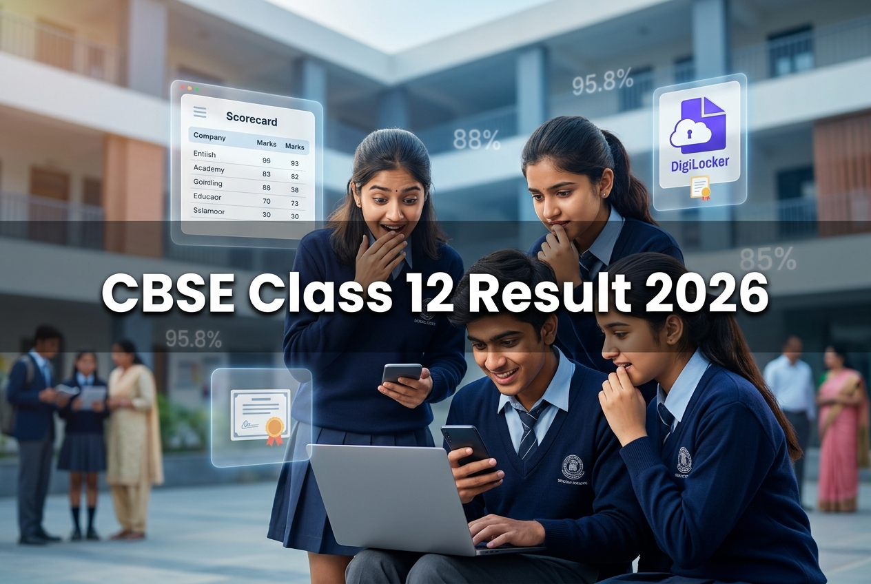 CBSE Class 12 Result 2026 Live Updates: Date, Time & Result