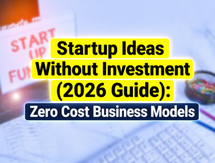 startup ideas without investment | OneGrasp