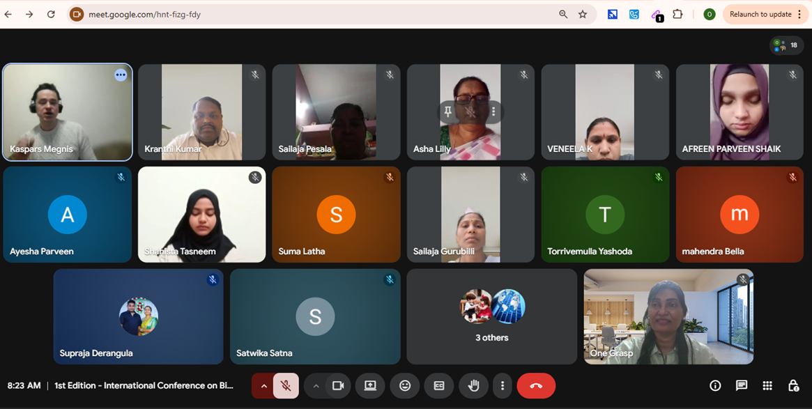 Conference moment