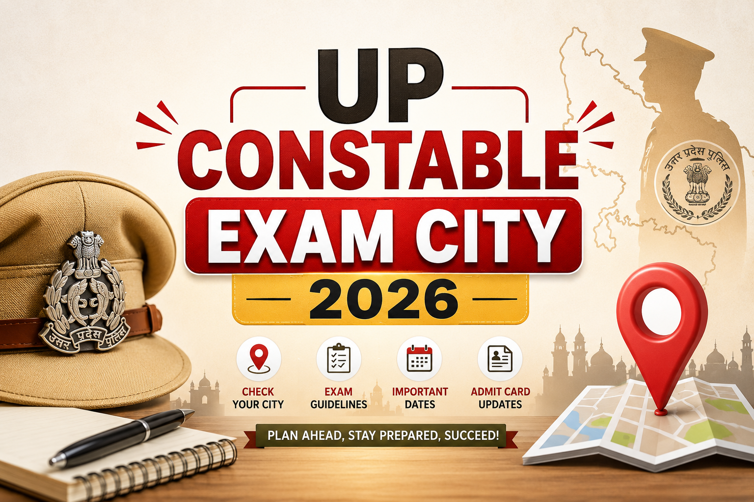 UP Constable Exam City | OneGrasp