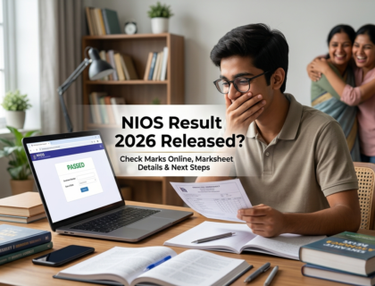 NIOS Result 2026 | OneGrasp